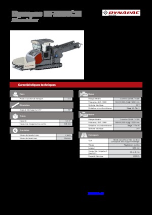 Extendedoras asfálticas sobre orugas Dynapac MF2500CM
