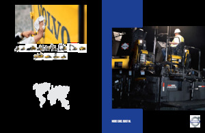 Extendedoras asfálticas sobre orugas Volvo OMNI 318 SCREED