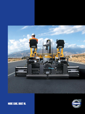 Extendedoras asfálticas sobre orugas Volvo OMNI SCREED IA