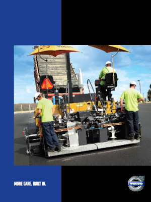 Extendedoras asfálticas sobre orugas Volvo OMNI SCREED IIIE