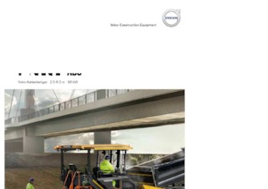 Extendedoras asfálticas sobre orugas Volvo P4820D ABG 