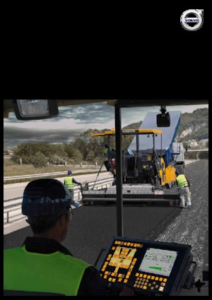 Extendedoras asfálticas sobre orugas Volvo P8820C ABG