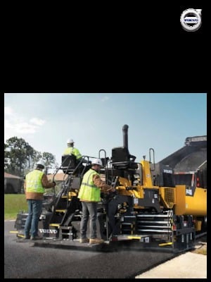 Extendedoras asfálticas sobre orugas Volvo PF4410