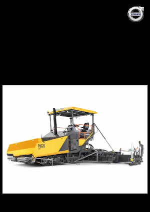 Extendedoras asfálticas sobre orugas Volvo P6720DL ABG 