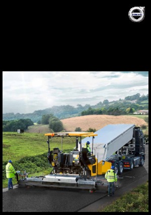 Extendedoras asfálticas sobre orugas Volvo P6820C ABG