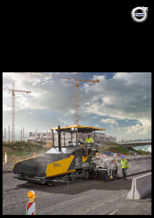 Extendedoras asfálticas sobre orugas Volvo P8820DL ABG 