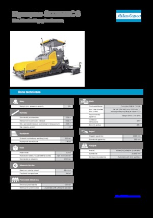 Extendedoras asfálticas sobre orugas Dynapac SD 2550 CS