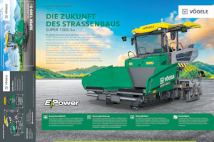 Extendedoras asfálticas sobre orugas Vögele SUPER 1300-5e