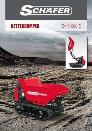 Dúmperes de orugas SCHÄFER DHK 600 D