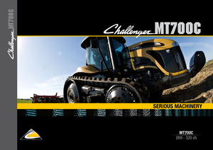 Tractores agrículas de orugas Challenger MT755 C
