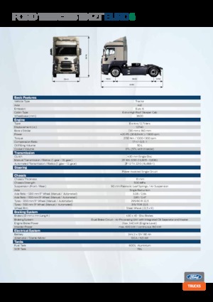 Tractoras Ford 1842T