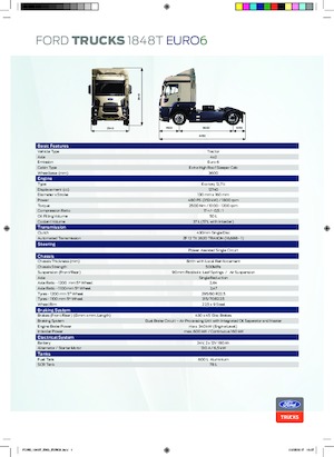 Tractoras Ford 1848T