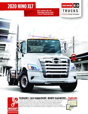Tractoras Hino 2020 HINO XL7 4x2
