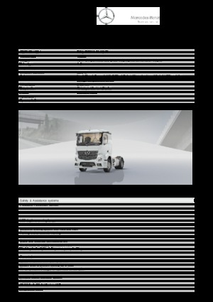 Tractoras Mercedes-Benz Actros 1852 LS 4x2