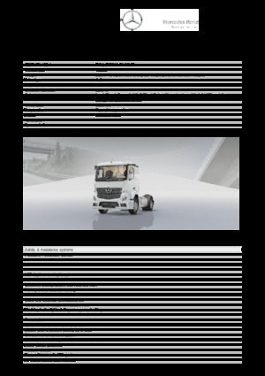 Tractoras Mercedes-Benz Actros 2042 LS 4x2