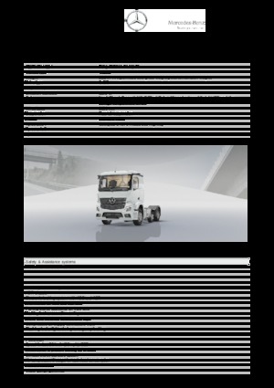 Tractoras Mercedes-Benz Actros 2436 LS 6x2