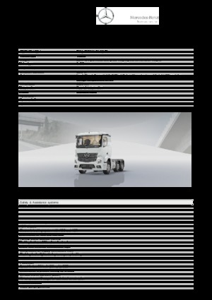 Tractoras Mercedes-Benz Actros 2548 LS 6x2