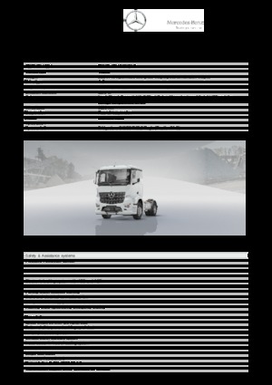 Tractoras Mercedes-Benz Arocs 2043 LS 4x2