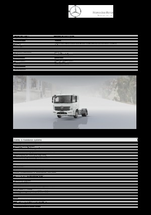 Tractoras Mercedes-Benz Atego 1321 LS 4x2