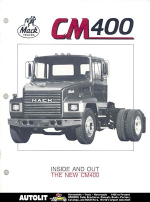 Tractoras Mack CM400 4-point cab E5-240 4x2