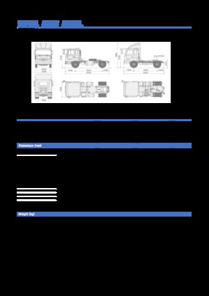 Tractoras Hyundai Commercial Vehicles HD1000 D6CA41