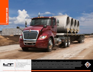 Tractoras International LT625 125 Day Cab Cummins X15