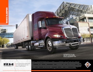 Tractoras International RH613 113 Low Roof Sleeper  International A26