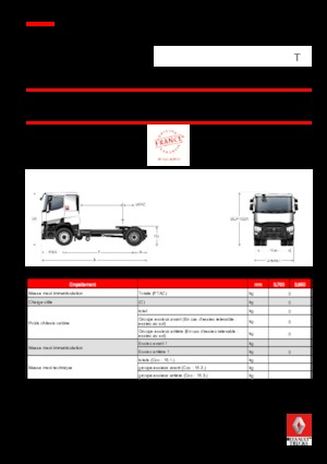 Tractoras Renault T 430.18 4X2 T TANKER E6 
