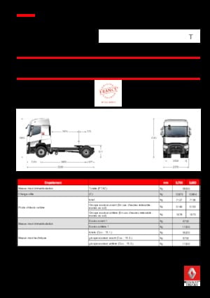 Tractoras Renault T 440.18 4X2 T X-LOW E6