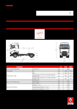 Tractoras Renault T 520.18 HIGHCAB 4X2 T X-LOW E6 (LHD)