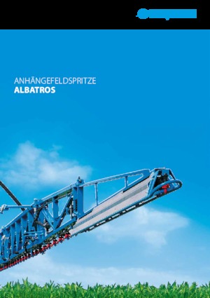 Pulverizadoras remolcables Lemken Albatros 10/6000