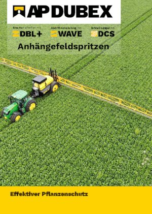 Pulverizadoras remolcables Dubex Maxtor 