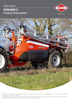 Pulverizadoras remolcables Kuhn Oceanis 2-5600