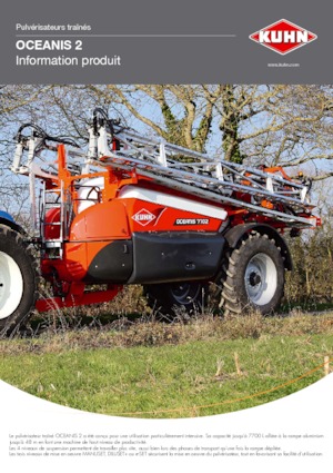 Pulverizadoras remolcables Kuhn Oceanis 2-5600