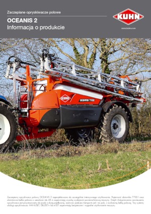 Pulverizadoras remolcables Kuhn Oceanis 2-5600