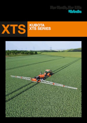Pulverizadoras remolcables Kubota XTS3-2.600l
