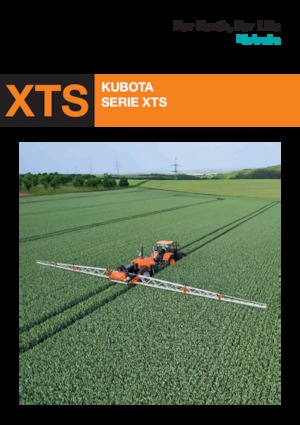 Pulverizadoras remolcables Kubota XTS3-2.600l