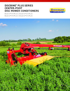 Segadoras remolcables discos con acondirionadores New Holland Discbine 313 PLUS