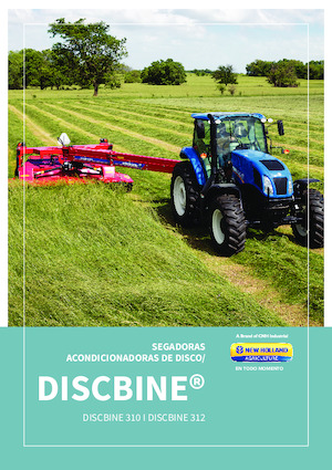 Segadoras remolcables discos con acondirionadores New Holland Discbine 312 PLUS