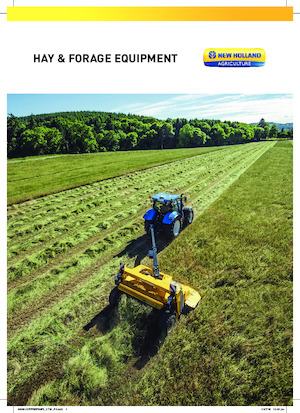 Segadoras remolcables discos con acondirionadores New Holland DiscCutter C 320P