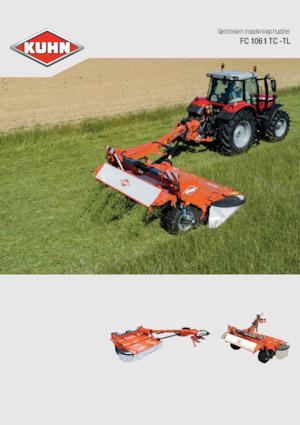 Segadoras remolcables discos con acondirionadores Kuhn FC 2861 TLD