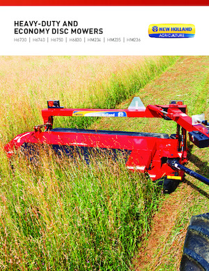 Segadoras remolcables discos con acondirionadores New Holland HM234 Economy