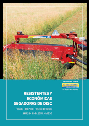 Segadoras remolcables discos con acondirionadores New Holland HM234 Economy