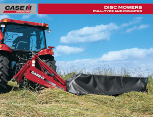 Segadoras remolcables discos sin acondirionadores Case IH MD72