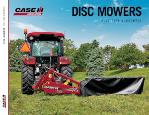 Segadoras remolcables discos sin acondirionadores Case IH MD73
