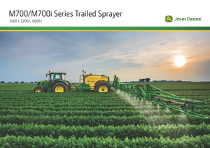 Pulverizadoras remolcables John Deere M724