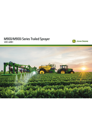 Pulverizadoras remolcables John Deere M952