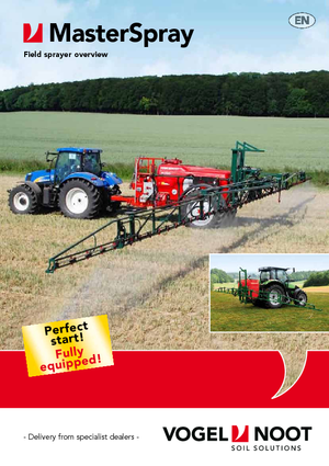 Pulverizadoras remolcables Vogel & Noot MasterSpray IN 460