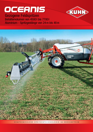 Pulverizadoras remolcables Kuhn Oceanis 6500 RHA3