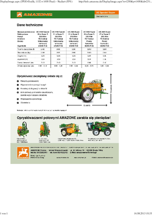 Pulverizadoras remolcables Amazone UG 2200 Super (15)